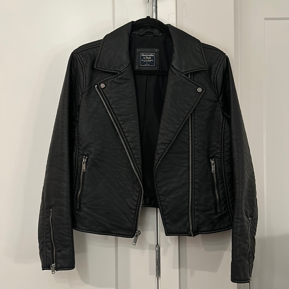 Abercrombie & Fitch Faux Leather Jacket